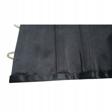 Wyszczuplający pas Gorset czarny wiązany UNDERBUST