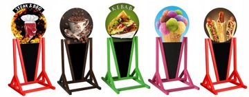 ВОДОНЕПРОНИЦАЕМЫЙ РЕКЛАМНЫЙ СТЕНД ДЛЯ ПИЦЦЫ