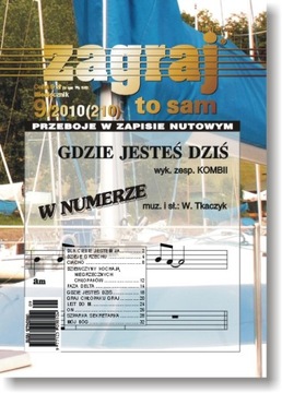 Zagraj to sam - nr 09/2010 (210) nuty na keyboard + akordy + teksty