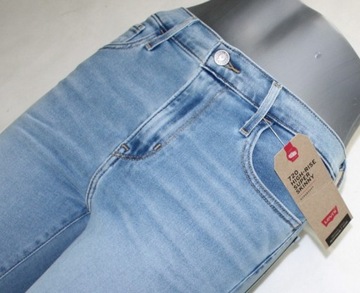 Jeansy Levi's 720 -527970010- rurki z wysokim stanem oryg. Levis - W32/L32