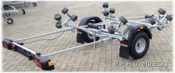 Супербоковые ролики Четырехроликовая тележка BRENDERUP