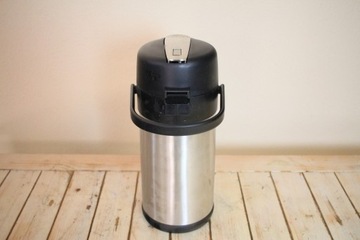 Кейтеринговый термос из нержавеющей стали с помпой HENDI 3л