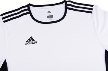 ФУТБОЛКА МУЖСКАЯ МУЖСКАЯ ADIDAS ENTRADA 18 БЕЛАЯ CD8438 r L