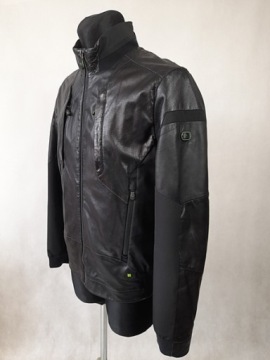 МУЖСКАЯ КОЖАНАЯ КУРТКА HUGO BOSS GREEN LAMB L