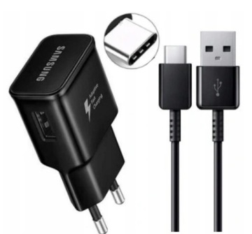 ОРИГИНАЛЬНЫЙ КАБЕЛЬ БЫСТРОЙ ЗАРЯДКИ SAMSUNG + C