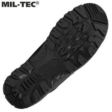 BUTY TAKTYCZNE WOJSKOWE OCHRONA SECURITY MIL-TEC Trekkingowe Czarne 43