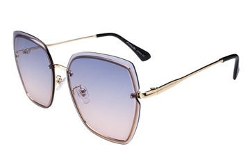 OKULARY damskie BLOGER STYL LAILA MUCHY VIOLET P34
