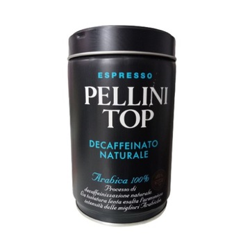 Pellini Top Bezkofeinowa 250g kawa mielona