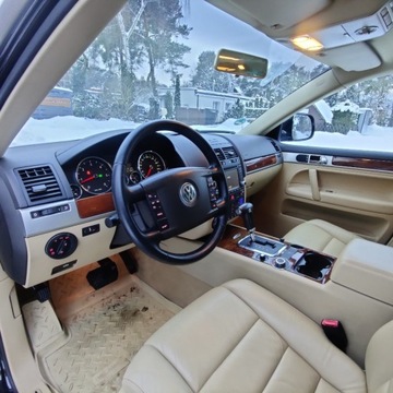 Volkswagen Touareg I 3.0 TDI 225KM 2007 Volkswagen Touareg Volkswagen Touareg 3.0TDI V6 4x4 Jasne Skory Super Kond, zdjęcie 39