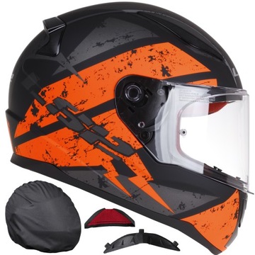 LS2 FF353 RAPID KASK MOTOCYKLOWY DEADBOLT ORANGE