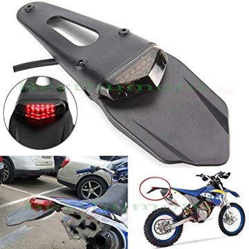 Задний светодиодный стоп-сигнал + положение поперечного эндуро-крыла