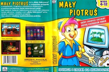 SUPER PROGRAM EDUKACYJNY ** MAŁY PIOTRUŚ ** PC CD-ROM