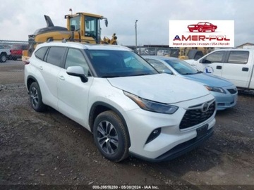 Toyota Highlander III 2023 Toyota Highlander xle, 2023r., 2.4L 2.4 Benzyna 265KM