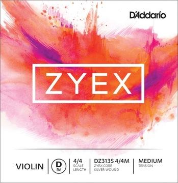 Struna Do Skrzypiec - D'addario DZ313S 4/4M 'D'
