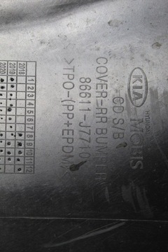 KIA CEED PRO GT NÁRAZNÍK ZADNÍ NOVÝ ORIGINÁLNÍ