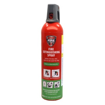 Spray gaśniczy gaśnica baterii litowych akumulatorów li-ion 750ml