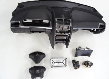 PEUGEOT 407 LIFT DESKA KONSOLA PODUSZKI NAPINACZE