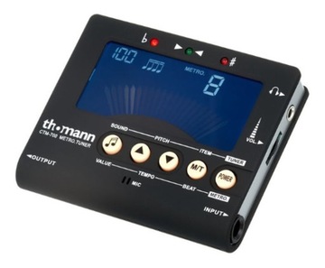 Хроматический метро-тюнер CTM-700, метроном Thomann