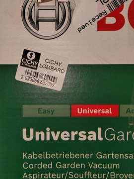 САДОВЫЙ ПЫЛЕСОС УНИВЕРСАЛЬНЫЙ GARDENTIDY 2300 BOSCH