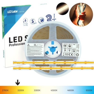 TAŚMA LED COB PRO LINIA ŚWIATŁA NEON BIAŁY CIEPŁY