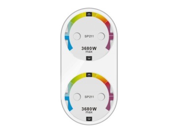 SMART Gosund SP211 2-pack WiFi sub-socket TUYA