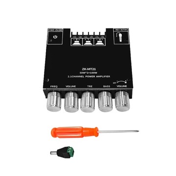 Moduł wzmacniacza mocy audio 50W×2 100W ZK-MT21