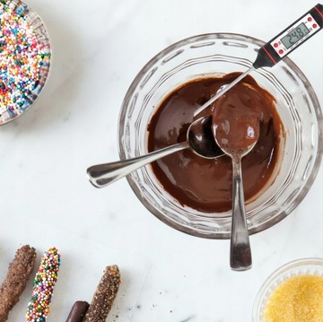 Электронный штыревой термометр КУЧЕННЫЙ с щупом для мяса для мясного ассорти на гриле