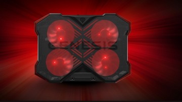 Охлаждающая подставка для ноутбука GENESIS Oxid 260 OUTLET