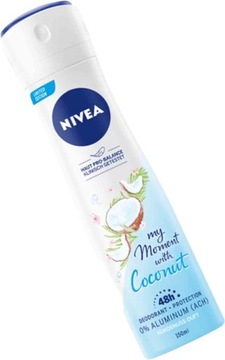 NIVEA DEZODORANT DAMSKI SPRAY 150 ml MY MOMENT WITH COCONUT