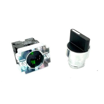 Ручной переключатель 1-0-1 BD53 2xNO, металл
