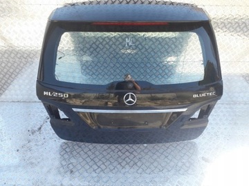 ZADNÍ VÍKO KUFRU Z SKLO (OKNO) MERCEDES ML W166 BARVA 197