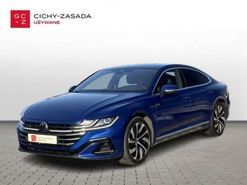 Volkswagen Arteon Fastback Facelifting 2.0 TSI 190KM 2022 Volkswagen Arteon 2.0TSI 190KM R-Line DSG Kamera ACC Keyless NiskiPrzebieg