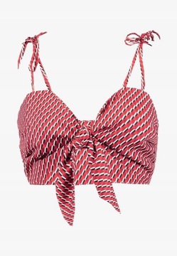 4TH RECKLESS WIĄZANY TOP WZÓR SATYNA 40