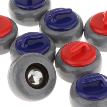 8 szt. Krążki do gry w curling na stole Shuffleboard Rollers Gry z koralikami przesuwnymi