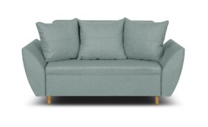 Sofa kanapa 2 os z funkcją spania ALI miętowy