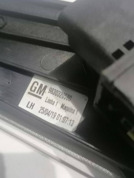 OPEL GRANDLAND X 17-24R - ZVEDÁK OKNO LEVÝ ZADNÍ 9830320580