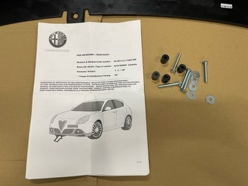 ПЕРЕДНИЙ СПОЙЛЕР ALFA ROMEO GIULIETTA ZENDER NEW OEM