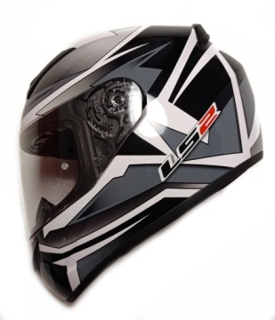 KASK LS2 FF352 GAMMA BLACK TITANIUM rozmiar XS INTEGRALNY WYPRZEDAŻ