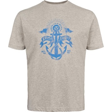 Duża koszulka męska NORTH 56*4 t-shirt duże rozmiary 4XL obw 140 cm