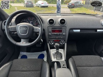 Audi A3 8P Hatchback 3d 2.0 TFSI 200KM 2009 Audi A3 Sportback 2.0T (200 ps ) S- line Automat Szwajcaria Serwisowany, zdjęcie 31