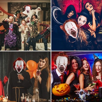 СТРАШНЫЕ МАСКИ ДЛЯ ХЭЛЛОУИНА ДЛЯ КОСТЮМОВ ДЛЯ КОСПЛЕЙ, МАСКА СВЕТОДИОДНОГО КЛОУНА