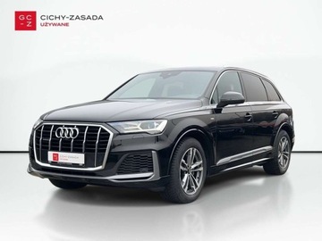 Audi Q7 II SUV Facelifting  3.0 45 TDI 231KM 2020 Audi Q7 Panoramiczny dach Adaptive Air Suspension Quattro Tiptronic S line
