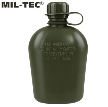 Военно-туристическая столовая с чашкой 1л 1QT MIL-TEC BW Flecktarn