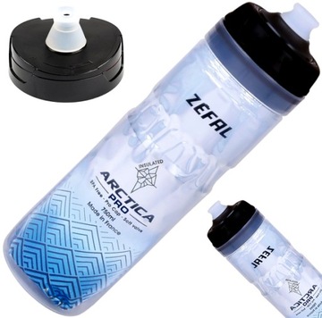 Bidon termiczny ZEFAL ARCTICA PRO 750ml srebrno-niebieski