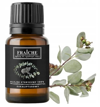Olejek EUKALIPTUSOWY 10ml EUKALIPTUS 100%naturalny
