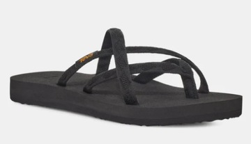 TEVA DAMSKIE JAPONKI CZARNE WSUWANE 36 3Z2B3*