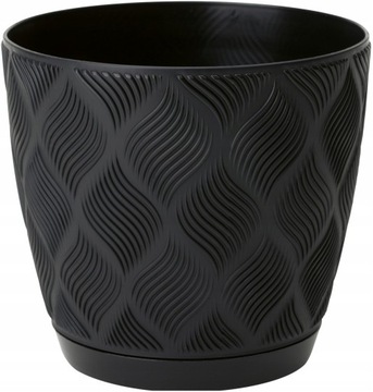 DONICZKA FLOW PETIT 3D Z PODSTAWKĄ GŁĘBOKA CZERŃ CZARNA 15CM