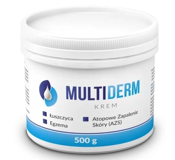 Fortis Pharmaceuticals Multiderm krem Łuszczyca Egzema AZS 500g