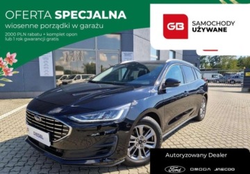 Ford Focus IV Kombi Facelifting 1.5 ECOBLUE 115KM 2024 Ford Focus SW Wiosenne Porzadki 1.5 Ecoblue 115KM Titanium X Salon PL FV23
