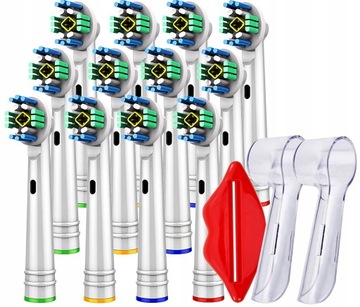 12szt KOŃCÓWKI końcówka etui DO SZCZOTECZKI ORAL-B